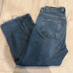 AGOLDE 90’s crop Jean. Size 28.